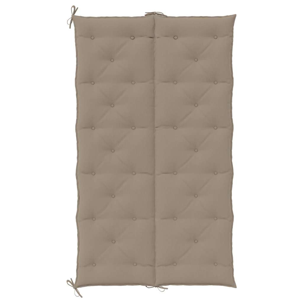Μαξιλάρι Πάγκου Κήπου Taupe 180x(50+50)x7 εκ. Ύφασμα Oxford