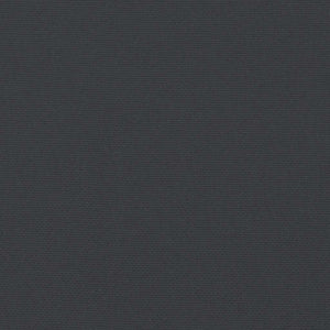 Μαξιλάρι Πάγκου Κήπου Μαύρο 200x(50+50)x7 εκ. Ύφασμα Oxford