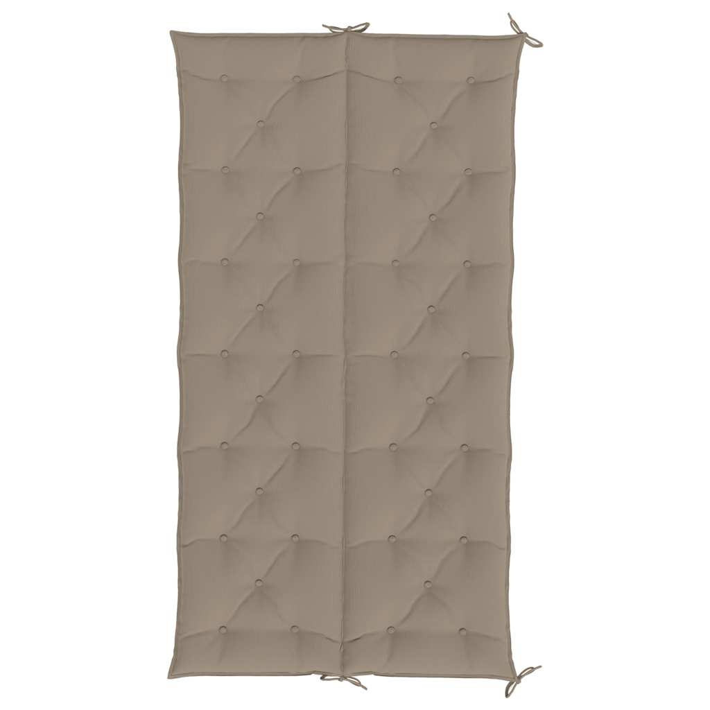 Μαξιλάρι Πάγκου Κήπου Taupe 200x(50+50)x7 εκ. Ύφασμα Oxford - Pakobazaar