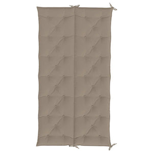 Μαξιλάρι Πάγκου Κήπου Taupe 200x(50+50)x7 εκ. Ύφασμα Oxford - Pakobazaar