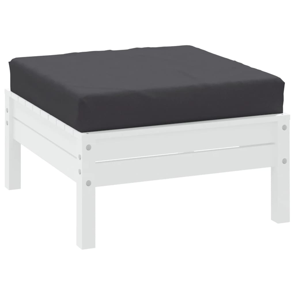 Μαξιλάρι Παλέτας Ανθρακί 60 x 60 x 6 εκ. Ύφασμα Oxford