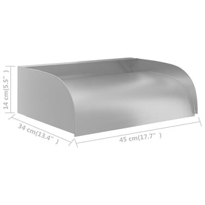 Καταρράκτης 45 x 34 x 14 εκ. από Ανοξείδωτο Ατσάλι 304 - PAKOBAZAAR