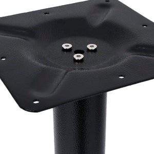 Πόδια τραπεζιού μπιστρό 2 τεμάχια Μαύρο 61x8x72 cm Χυτοσίδηρος