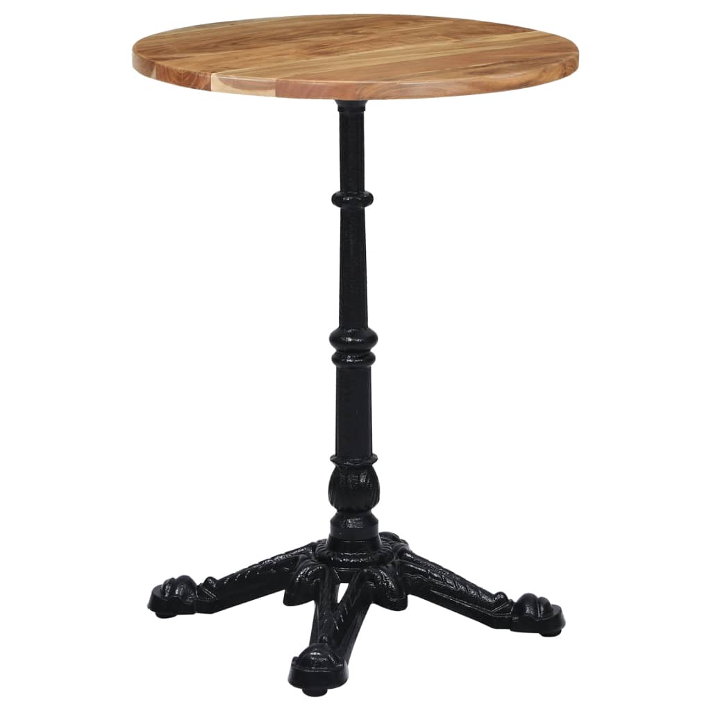 Πόδι Τραπεζιού Bistro Μαύρο 52x52x72 εκ. από Χυτοσίδηρο