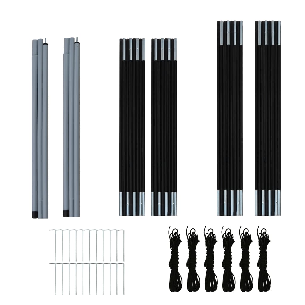 Σκηνή Κάμπινγκ 6 Ατόμων Μπλε/Γαλάζιο - Pakobazaar