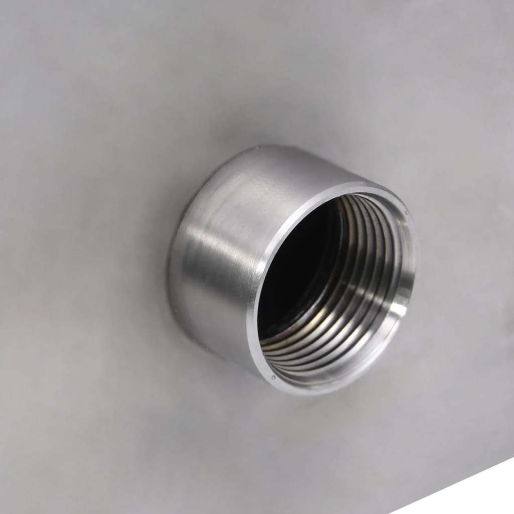 Σιντριβάνι Πισίνας 45x26x13 εκ. από Ανοξείδωτο Ατσάλι - PAKOBAZAAR