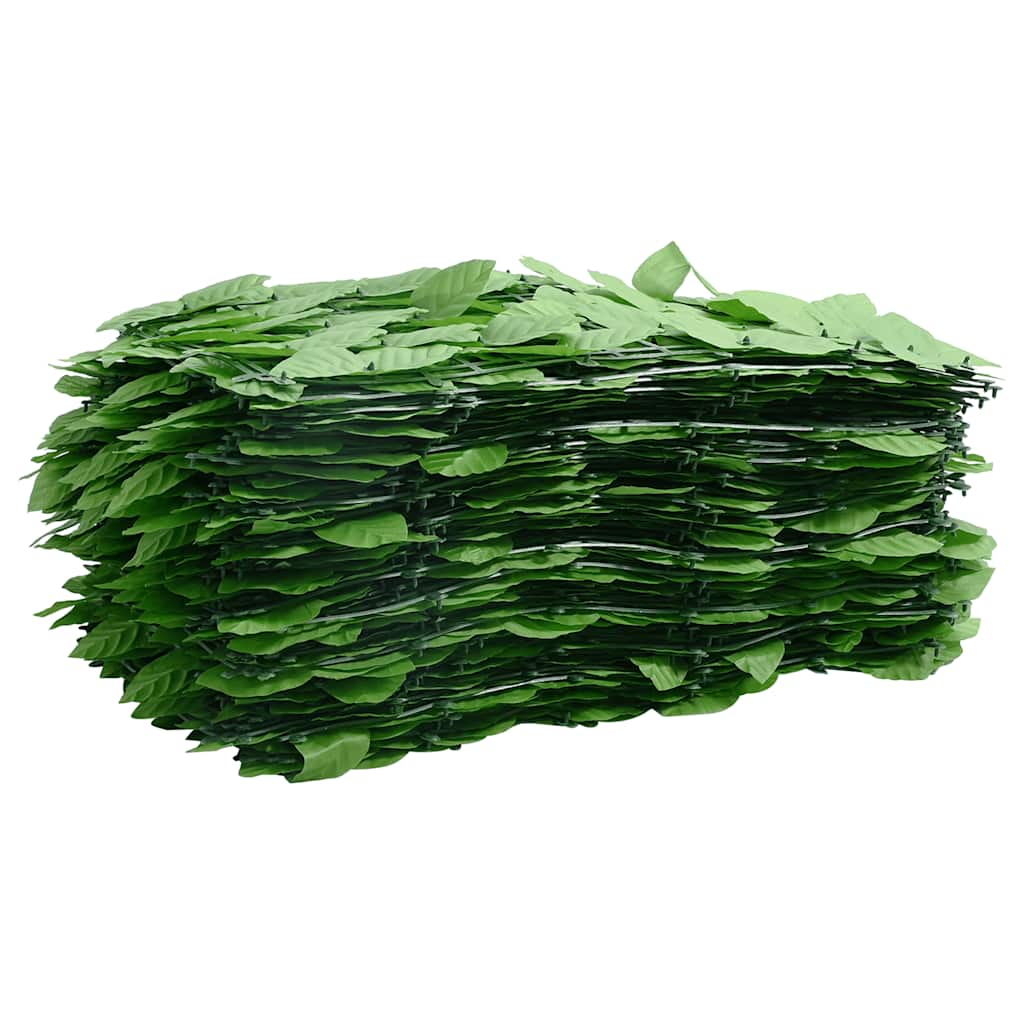 Διαχωριστικό Βεράντας με Πράσινα Φύλλα 500 x 75 εκ.