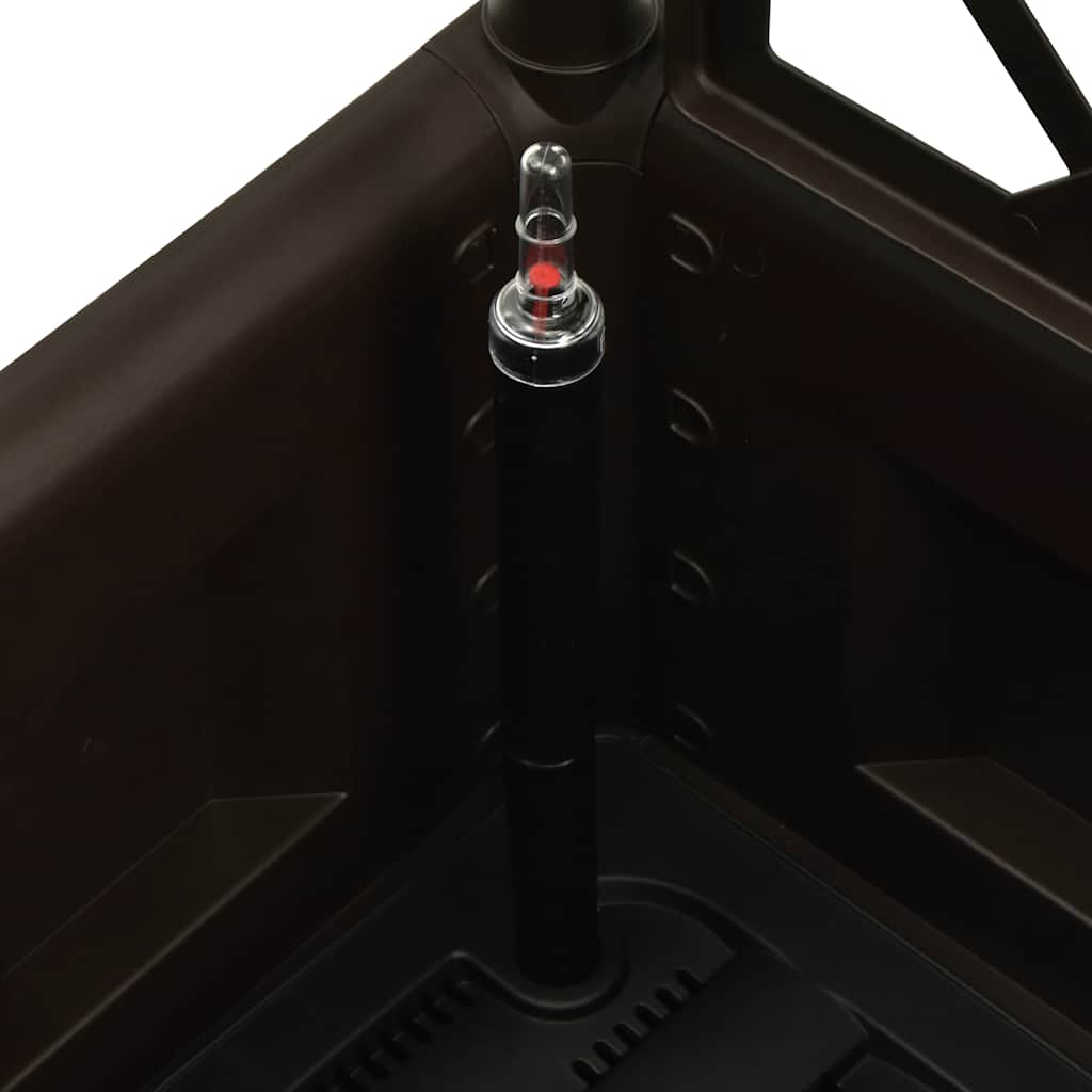 Ζαρντινιέρα Κήπου Μόκα με Καφασωτό και Αυτόματο Πότισμα