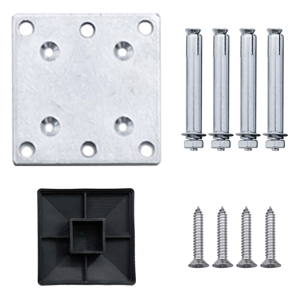 Πάνελ Περίφραξης Καφέ 175 x 146 εκ. από WPC - PAKOBAZAAR