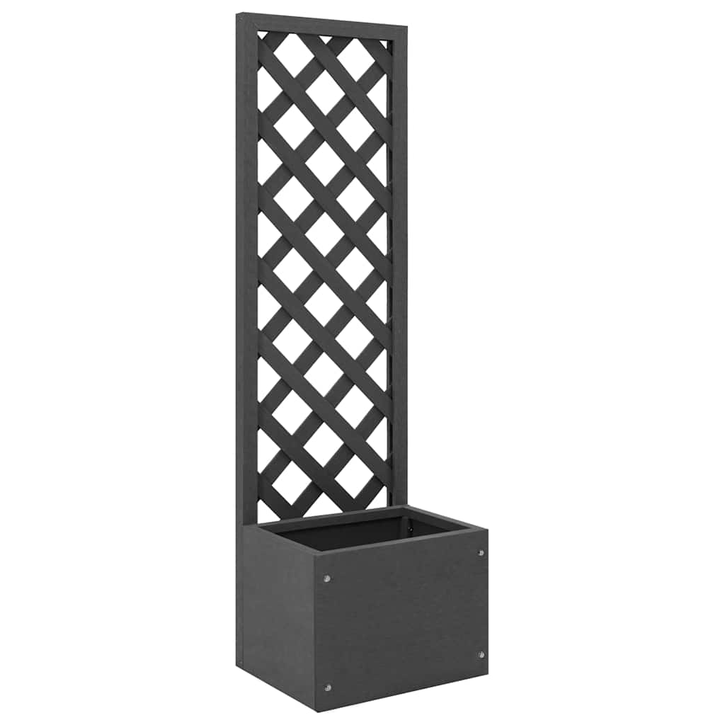Γλάστρα με Καφασωτό 40 x 30 x 135 εκ. από WPC - Pakobazaar