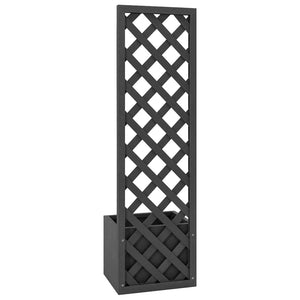 Γλάστρα με Καφασωτό 40 x 30 x 135 εκ. από WPC - Pakobazaar