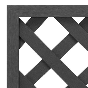 Γλάστρα με Καφασωτό 40 x 30 x 135 εκ. από WPC - Pakobazaar
