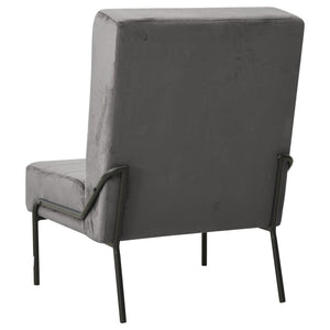 Καρέκλα Relax Σκούρο Γκρι 65 x 79 x 87 εκ. Βελούδινη