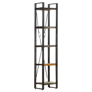 Βιβλιοθήκη με 5 Επίπεδα 40x30x180 εκ. Μασίφ Ανακυκλωμένο Ξύλο - Pakobazaar