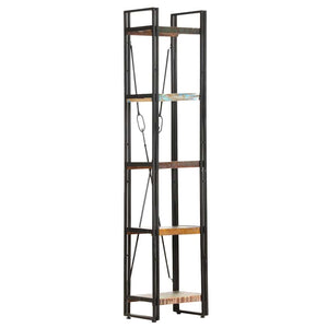 Βιβλιοθήκη με 5 Επίπεδα 40x30x180 εκ. Μασίφ Ανακυκλωμένο Ξύλο - Pakobazaar