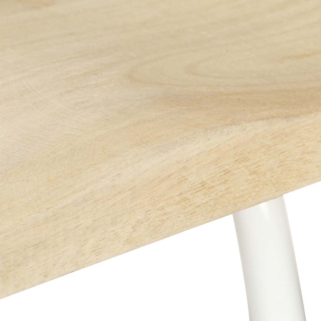 Σκαμπό Μπαρ 4 τεμ. από Μασίφ Ξύλο Μάνγκο