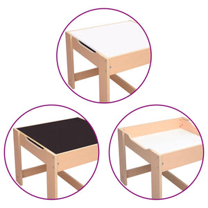 Παιδικό Τραπέζι με 2 Καρέκλες από MDF - Pakobazaar