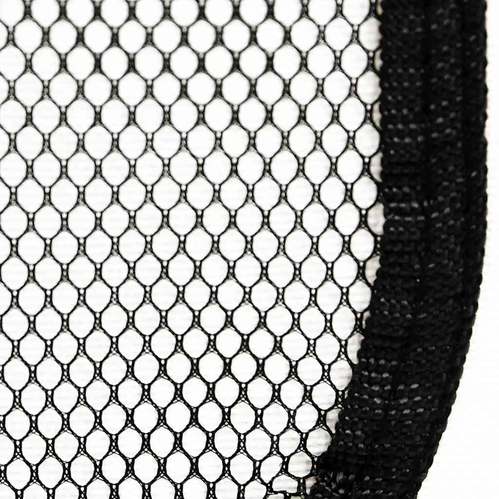 Πάρκο Σκύλου Πτυσσόμενο Μαύρο 125x125x61 εκ. με Σάκο Μεταφοράς - PAKOBAZAAR