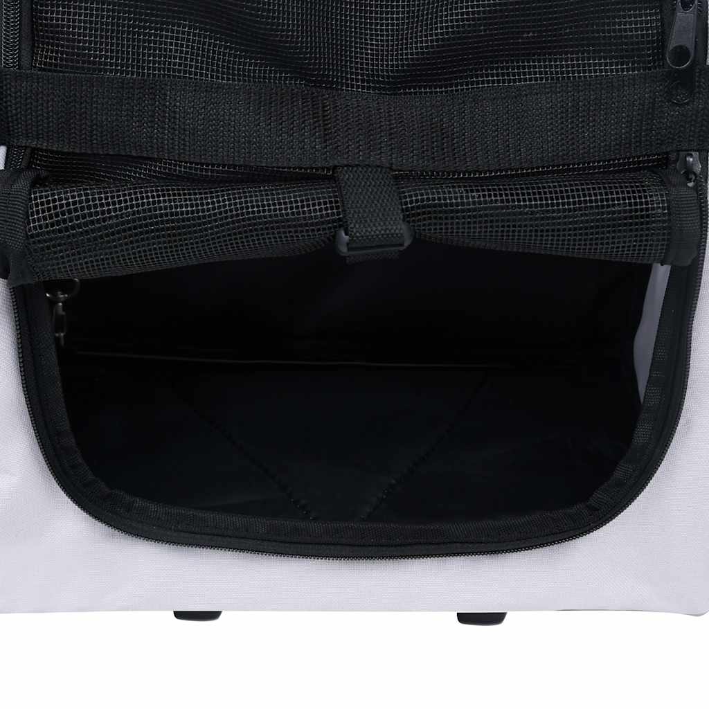 Τσάντα Μεταφοράς Κατοικίδιων Αναδιπλούμενη Πολυχρηστική Γκρι - PAKOBAZAAR