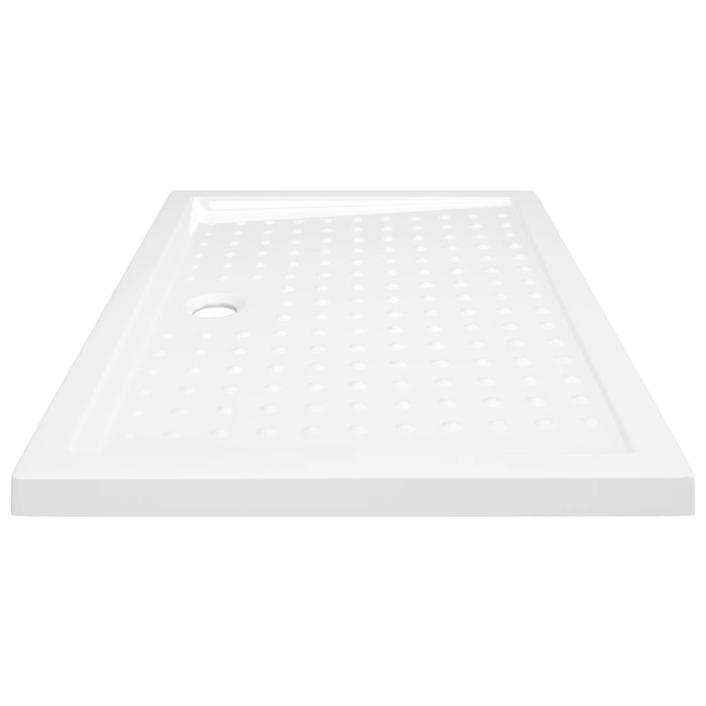 Βάση Ντουζιέρας με Σχέδιο Τάπας Λευκή 70 x 100 x 4  εκ. από ABS - PAKOBAZAAR