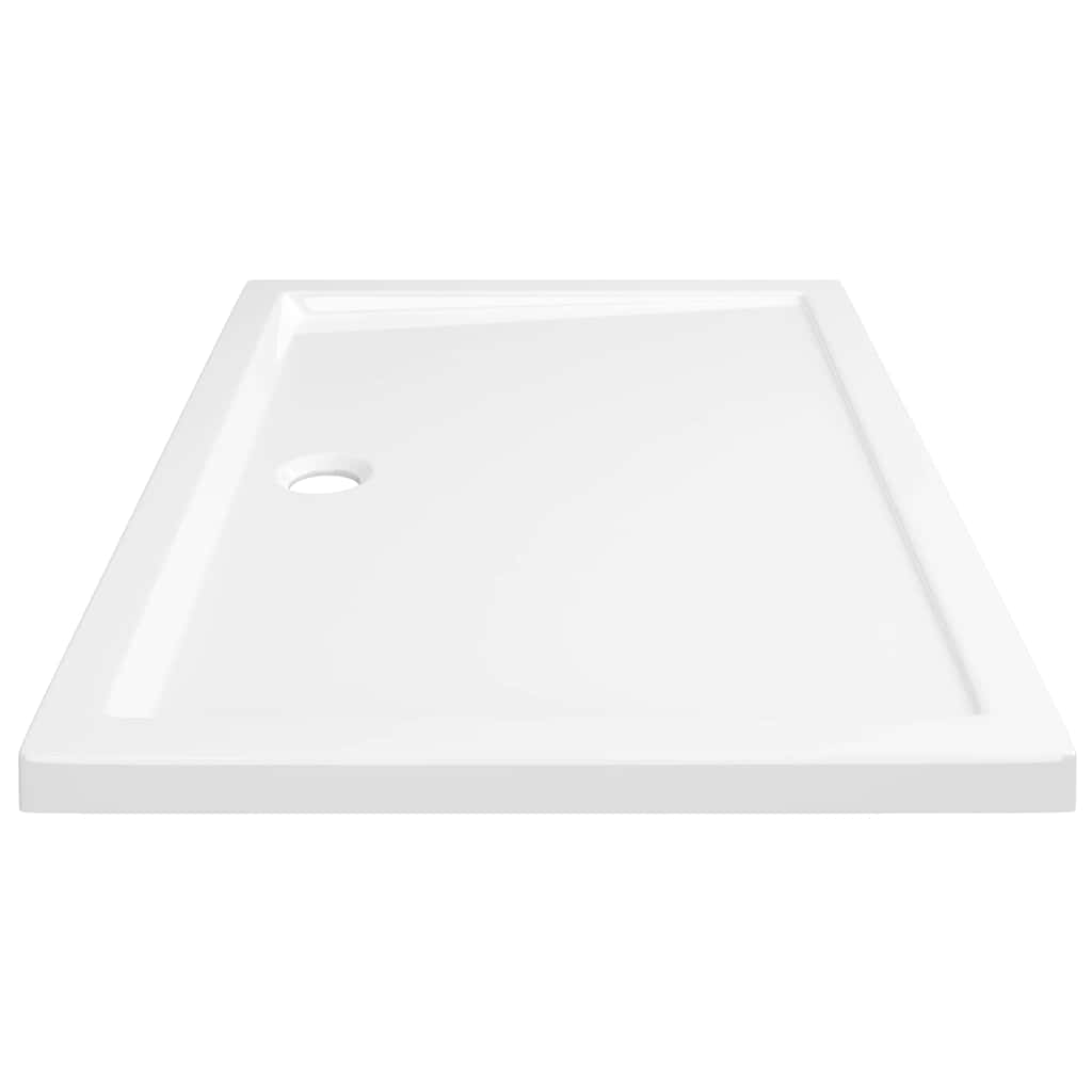 Βάση Ντουζιέρας Ορθογώνια Λευκή 70 x 100 εκ. από ABS - PAKOBAZAAR