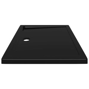 Βάση Ντουζιέρας Ορθογώνια Μαύρη 70 x 90 εκ. από ABS - PAKOBAZAAR