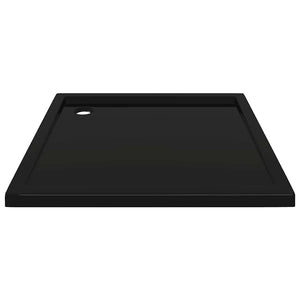 Βάση Ντουζιέρας Τετράγωνη Μαύρη 90 x 90 εκ. από ABS - PAKOBAZAAR