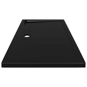 Βάση Ντουζιέρας Ορθογώνια Μαύρη 70 x 120 εκ. από ABS - PAKOBAZAAR
