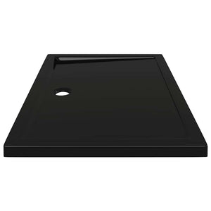 Βάση Ντουζιέρας Ορθογώνια Μαύρη 80 x 110 εκ. από ABS - PAKOBAZAAR