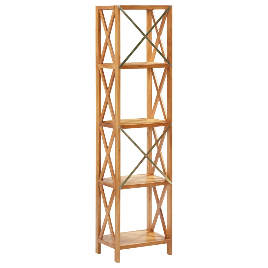 Ραφιέρα 5 Επιπέδων 40 x 30 x 163,5 εκ. Μασίφ Ξύλο Δρυός