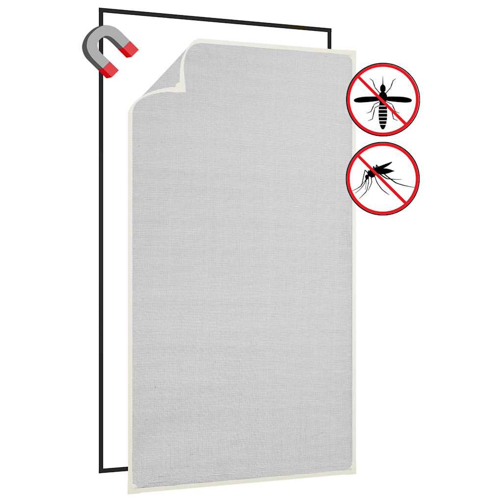 Σήτα Παραθύρου Μαγνητική Λευκή 80 x 140 εκ. από Fibreglass