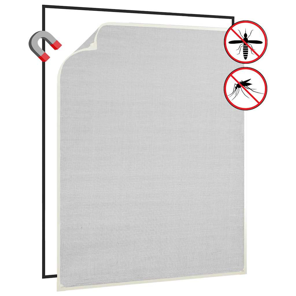Σήτα Παραθύρου Μαγνητική Λευκή 100 x 120 εκ. από Fibreglass