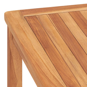 Τραπεζαρία Κήπου 120 x 120 x 77 εκ. από Μασίφ Ξύλο Teak