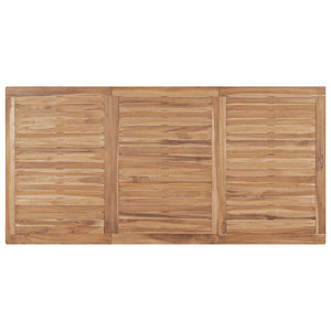 Τραπεζαρία Κήπου 180 x 90 x 77 εκ. από Μασίφ Ξύλο Teak