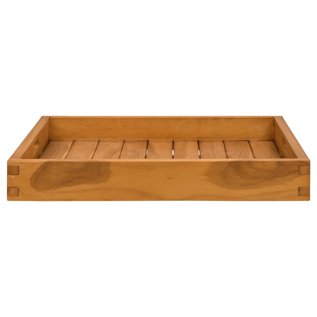 Δίσκος Σερβιρίσματος 50 x 50 εκ. από Μασίφ Ξύλο Teak