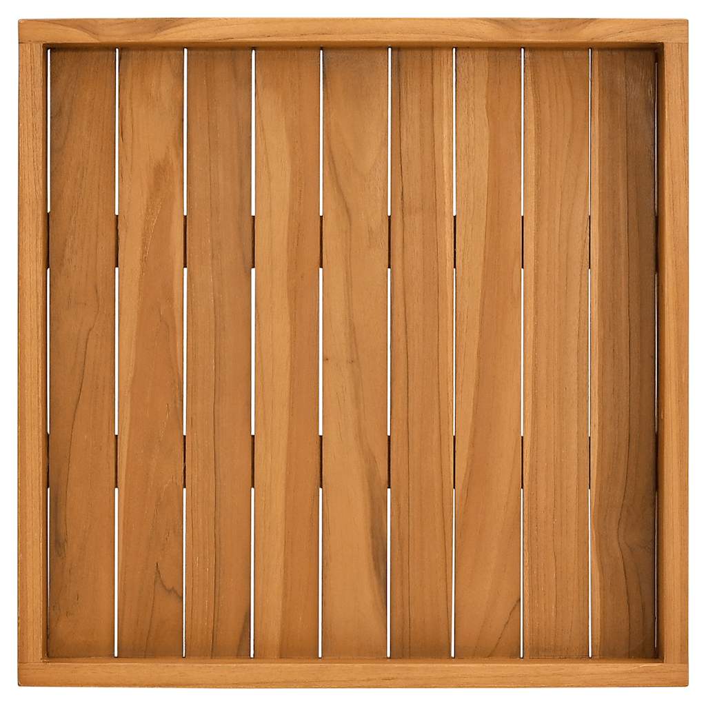 Δίσκος Σερβιρίσματος 50 x 50 εκ. από Μασίφ Ξύλο Teak