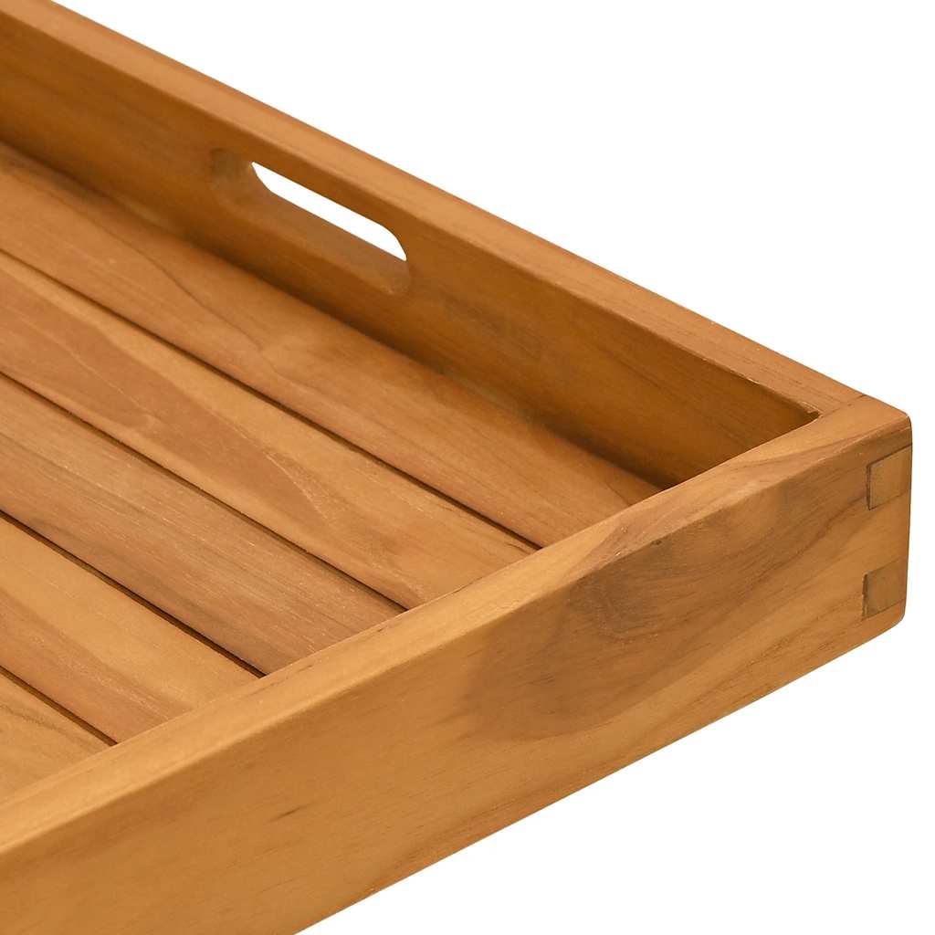 Δίσκος Σερβιρίσματος 50 x 50 εκ. από Μασίφ Ξύλο Teak