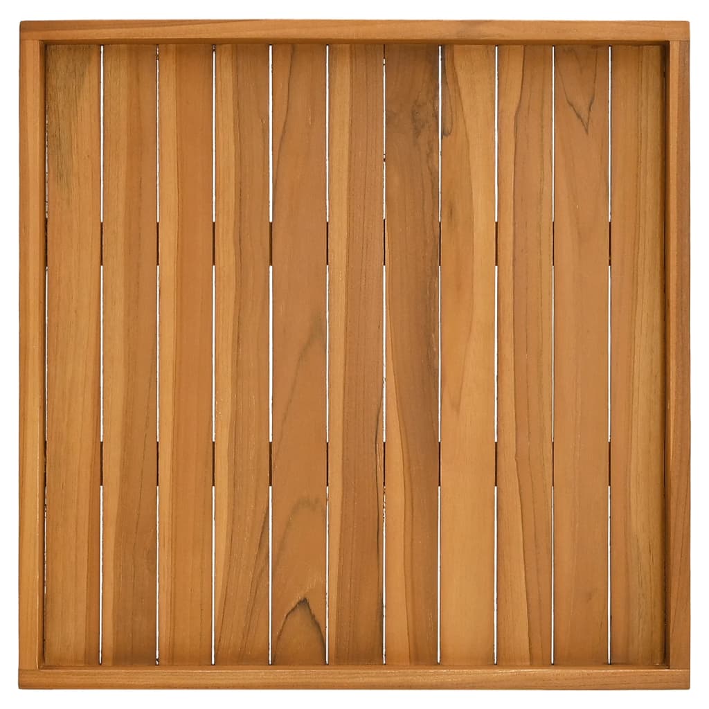 Δίσκος Σερβιρίσματος 60 x 60 εκ. από Μασίφ Ξύλο Teak