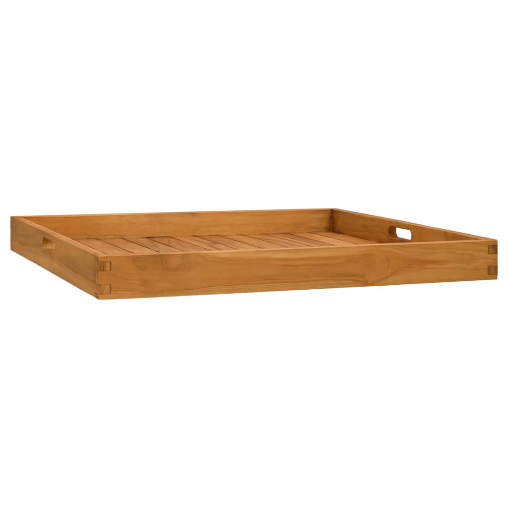 Δίσκος Σερβιρίσματος 70 x 70 εκ. από Μασίφ Ξύλο Teak
