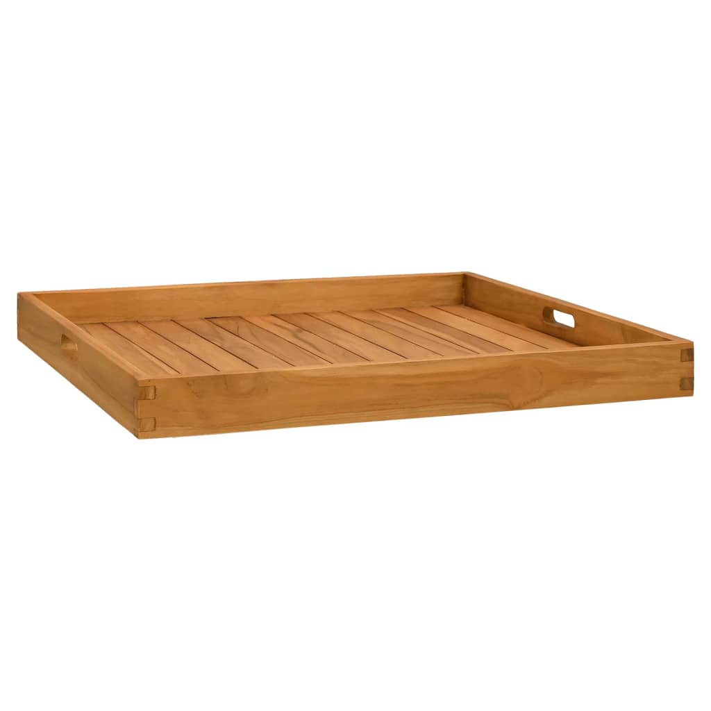 Δίσκος Σερβιρίσματος 70 x 70 εκ. από Μασίφ Ξύλο Teak