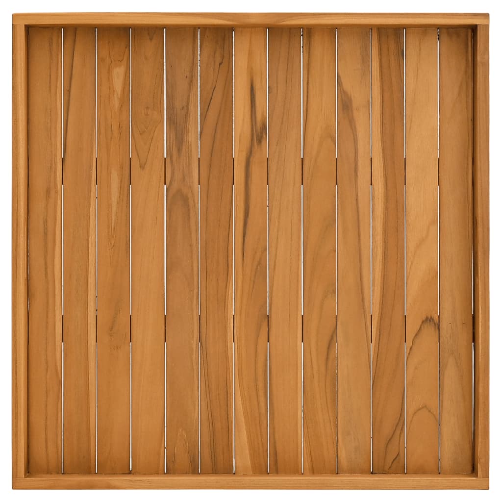 Δίσκος Σερβιρίσματος 70 x 70 εκ. από Μασίφ Ξύλο Teak
