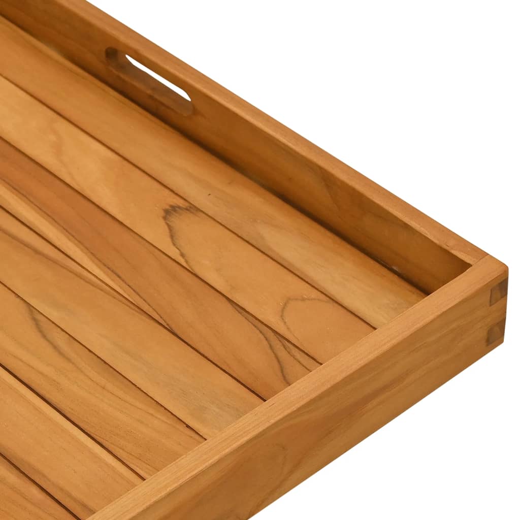 Δίσκος Σερβιρίσματος 70 x 70 εκ. από Μασίφ Ξύλο Teak