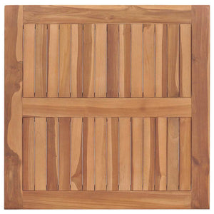 Τραπεζαρία Κήπου 85 x 85 x 75 εκ. από Μασίφ Ξύλο Teak