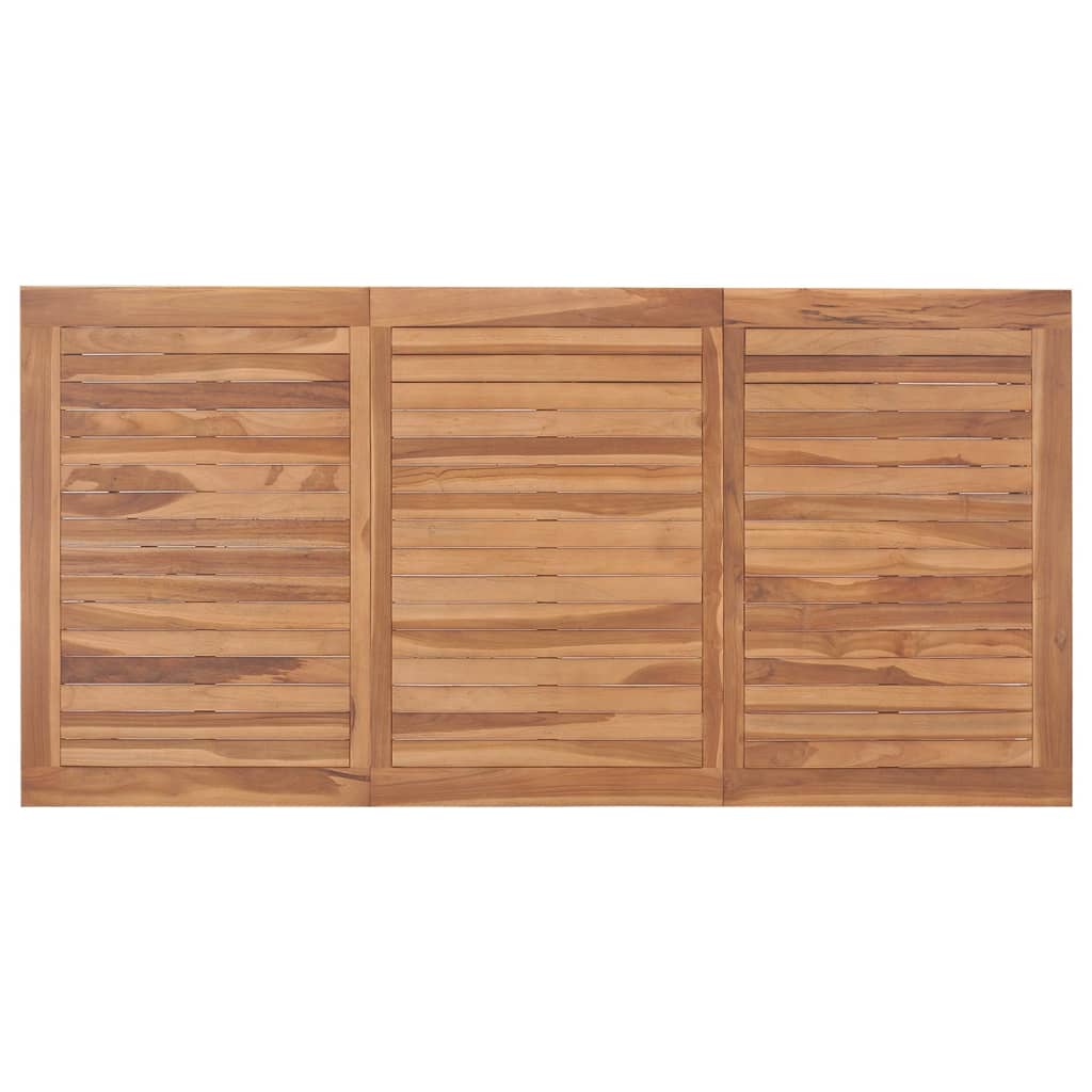 Τραπεζαρία Κήπου 200 x 100 x 75 εκ. από Μασίφ Ξύλο Teak - Pakobazaar