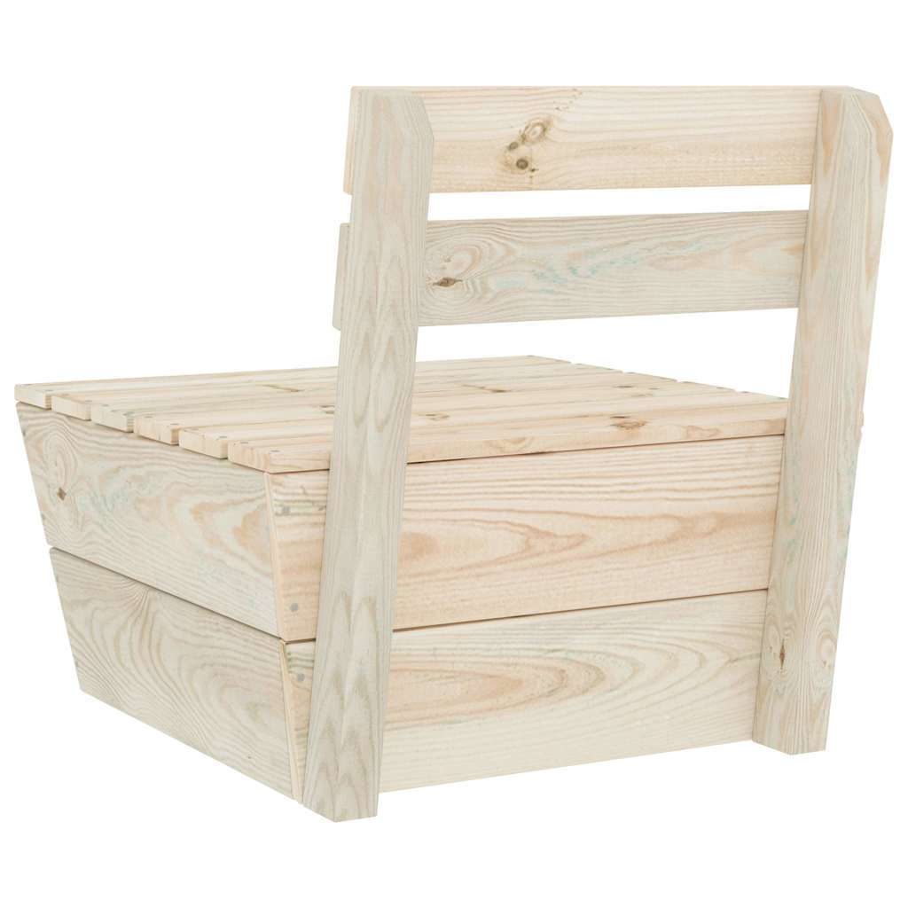 Σαλόνι Κήπου 2 Τεμαχίων από Εμποτισμένο Ξύλο Ερυθρελάτης