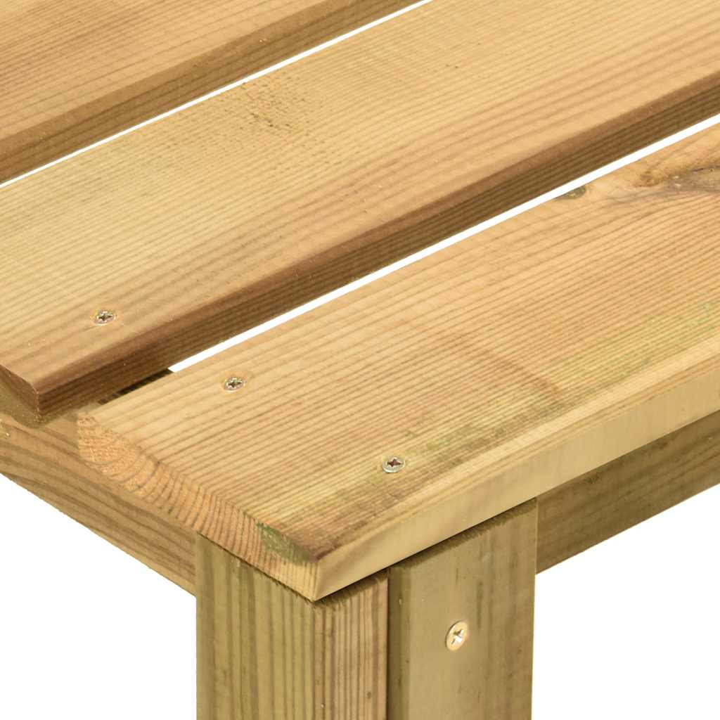 Τραπέζι Μπαρ Κήπου 140x60x110 εκ. από Εμποτισμένο Ξύλο Πεύκου