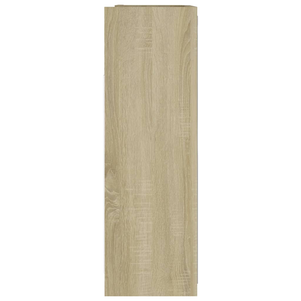Καθρέφτης Μπάνιου Sonoma Δρυς 62,5x20,5x64 εκ. από Επεξ. Ξύλο - Pakobazaar