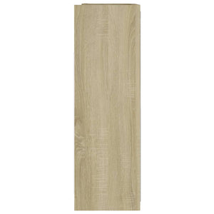 Καθρέφτης Μπάνιου Sonoma Δρυς 62,5x20,5x64 εκ. από Επεξ. Ξύλο