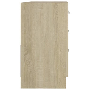 Ντουλάπι Νιπτήρα Sonoma Δρυς 63x30x54 εκ. Επεξεργασμένο Ξύλο