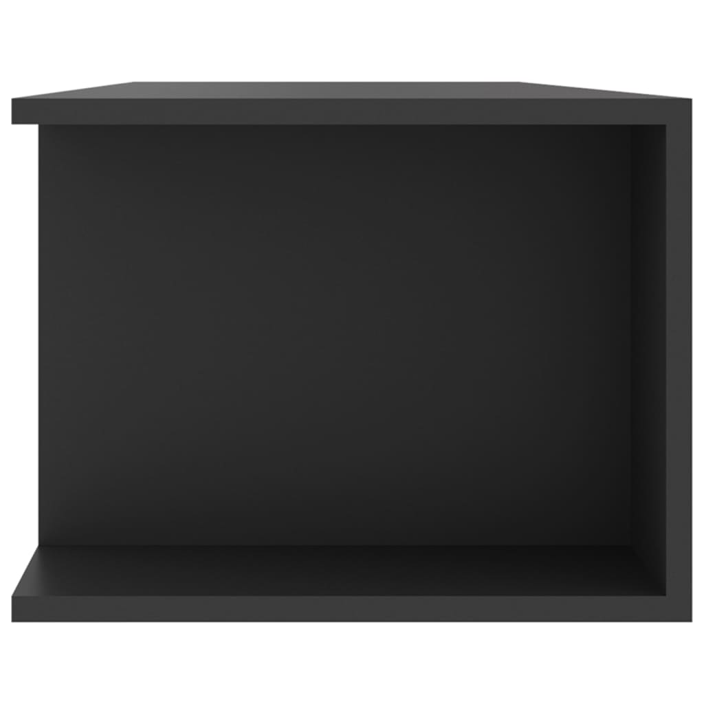 Έπιπλο Τηλεόρασης με LED Γκρι 135x39x30 εκ.